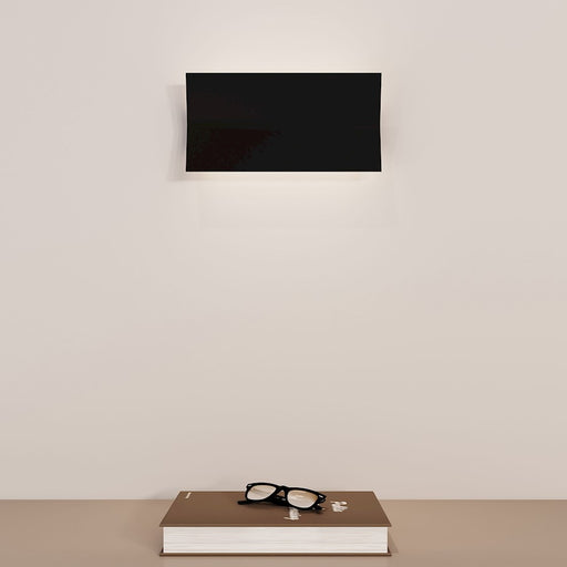 Sonneman Turo 1 Light Large Sconce, Satin Black