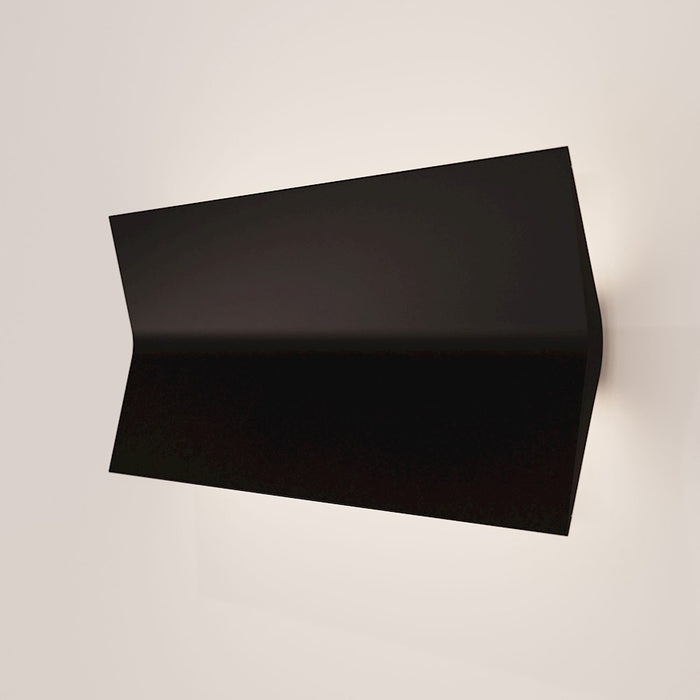 Sonneman Turo 1 Light Large Sconce, Satin Black