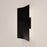 Sonneman Turo 1 Light Large Sconce, Satin Black