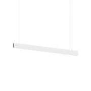 Sonneman Lithe 4' 2-Sided Pendant, Textured White - 3464-98