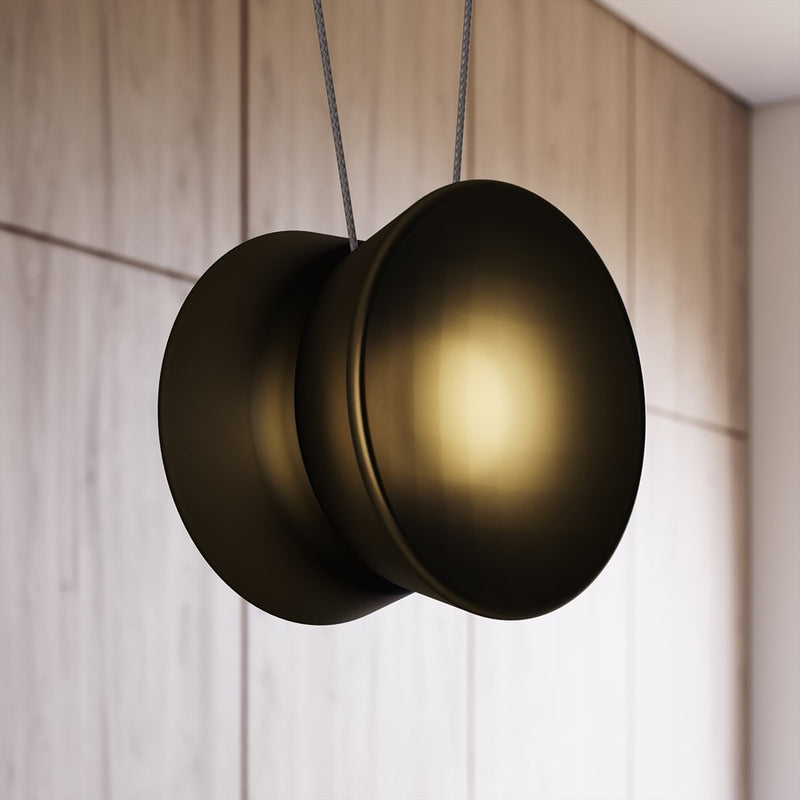 Sonneman Yo Yo 3-Luminaire Configuration Smoke Glass Shade
