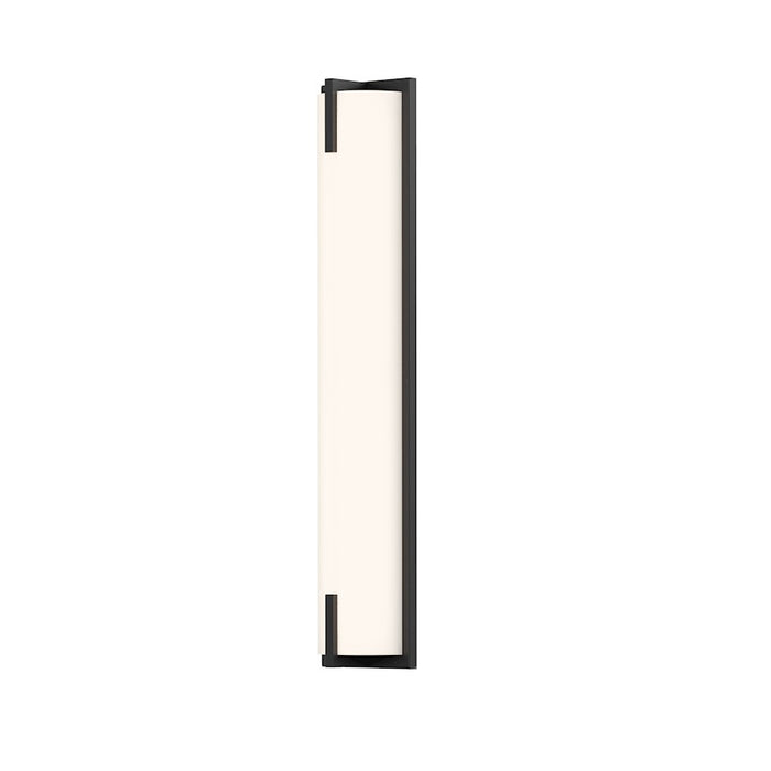 Sonneman New Edge 1 Light 24" LED Wall Sconce, Satin Black - 3797-25