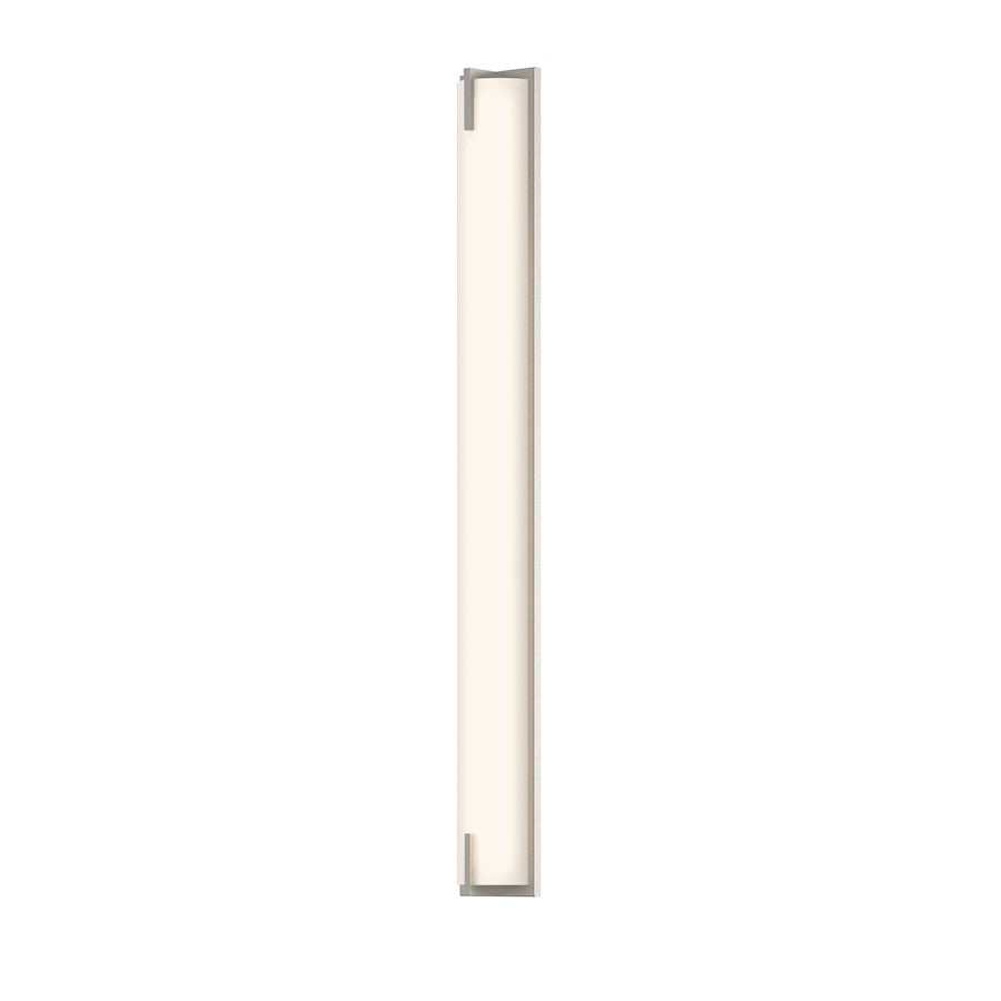 Sonneman New Edge 1 Light 40" LED Wall Sconce, Satin Nickel - 3799-13