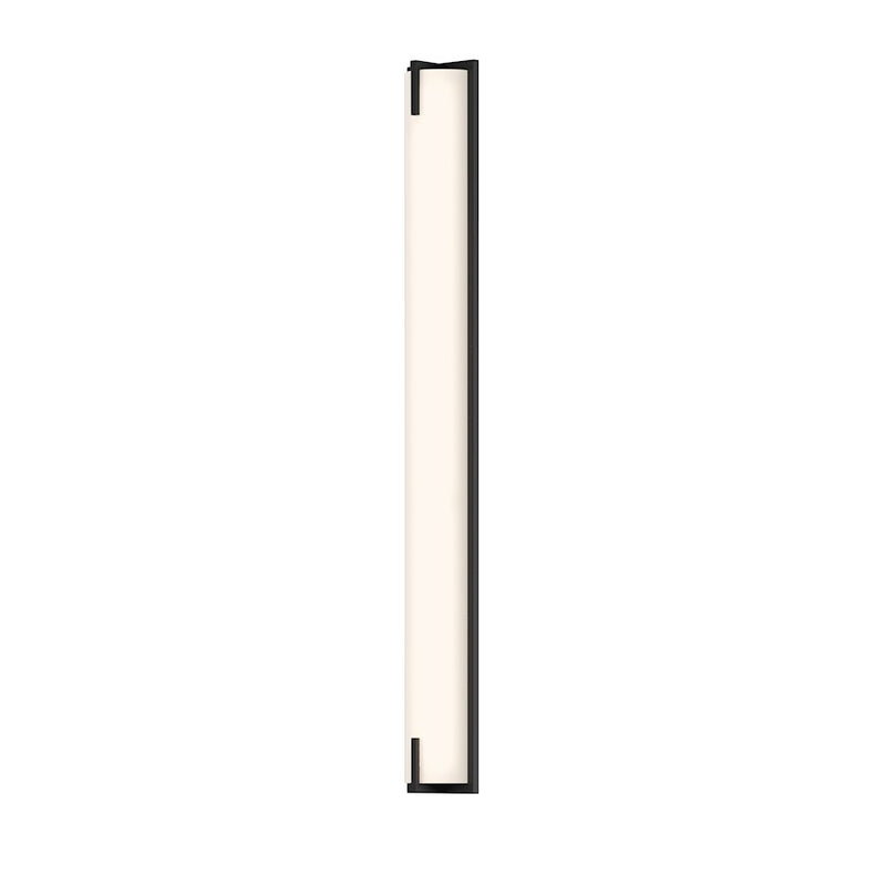 Sonneman New Edge 1 Light 40" LED Wall Sconce, Satin Black - 3799-25