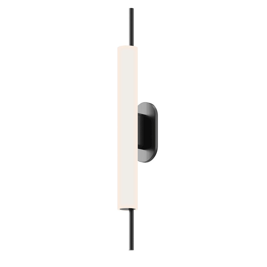 Sonneman Piccolo Encore 1 Light LED Wall Sconce, Satin Black - 3842-25