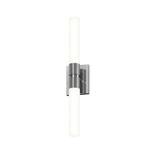 Sonneman Scepter 2 Light Bath Bar/4000K, Brass/White - 3962-01-40