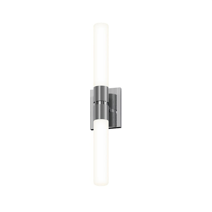 Sonneman Scepter 2 Light Bath Bar/4000K, Brass/White - 3962-01-40