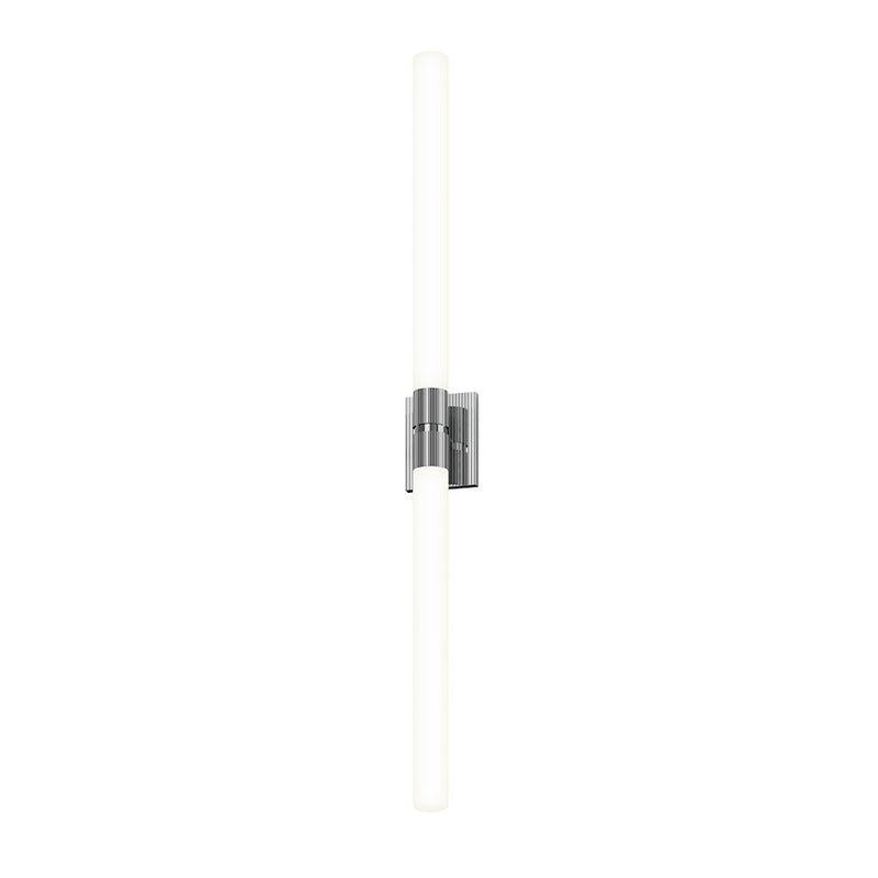 Sonneman Scepter 2 Light Bath Bar, Polished Chrome/White - 3964-01