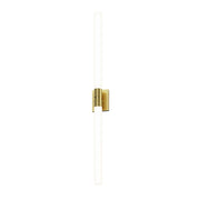 Sonneman Scepter 2 Light 48" Bath Bar/4000K, Brass/White - 3964-38-40