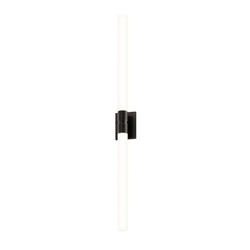 Sonneman Scepter 2 Light 48" Bath Bar/2700K, Black Brass/White - 3964-51-27