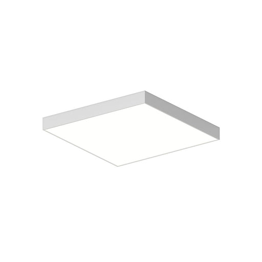 Sonneman Pi 1Lt 24" Square LED Surface Mount/3000K, White/White - 3977-03