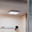 Sonneman Pi 1Lt LED 30" Square Surface Mount, White/White