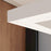 Sonneman Pi 1Lt 30" Square LED Ring Pendant, Satin White