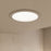 Sonneman Pi 1 Light Round Recessed Mount, Satin White/White