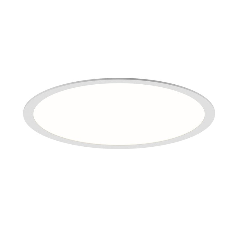 Sonneman Pi 1 Light Recessed LED Mount, Satin White/White - 3998-03