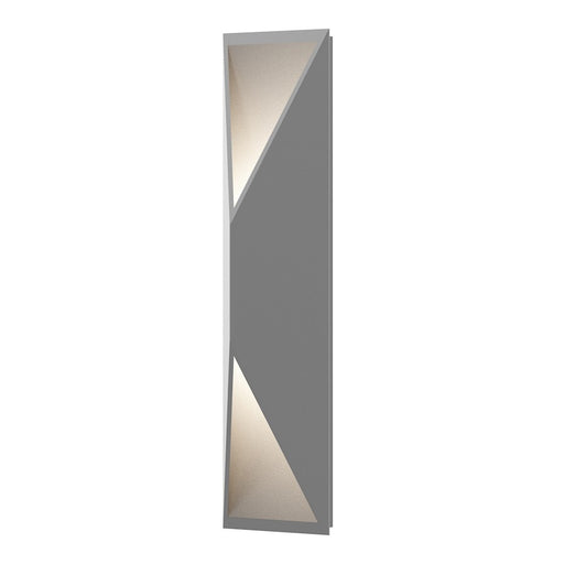 Sonneman Prisma 1 Light Tall LED Wall Sconce, Textured Gray - 7102-74-WL