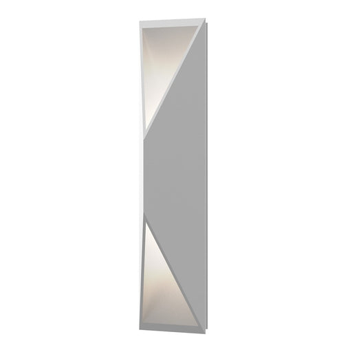Sonneman Prisma 1 Light Tall LED Wall Sconce, Textured White - 7102-98-WL