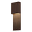 Sonneman Flat Box 1 Light LED Panel Wall Sconce, Textured Bronze - 7106-72-WL