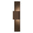 Sonneman Flat Box 1 Light Up/Down LED Panel Wall Sconce, Bronze - 7108-72-WL