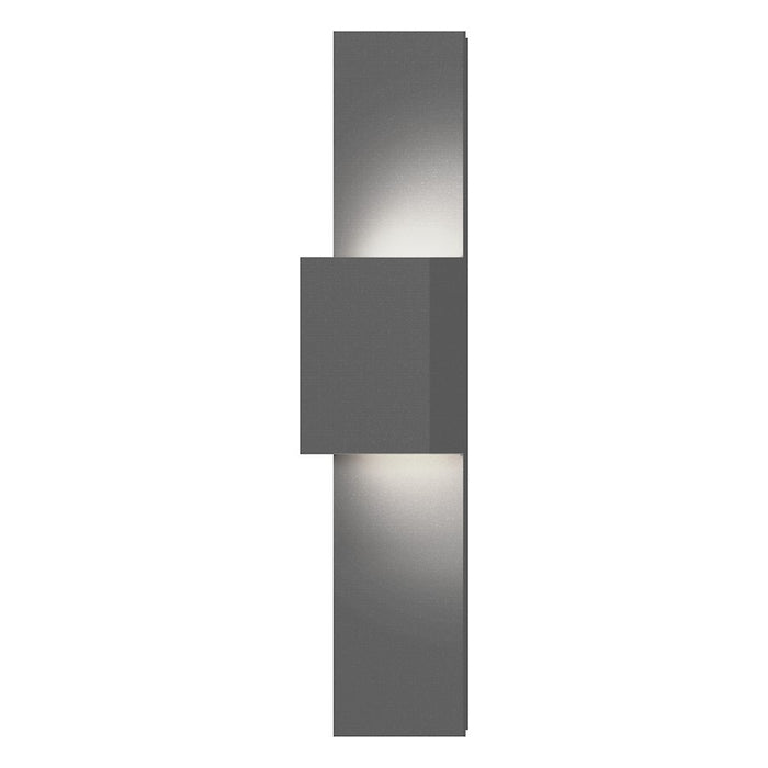 Sonneman Flat Box 1 Light Up/Down LED Panel Wall Sconce, Gray - 7108-74-WL