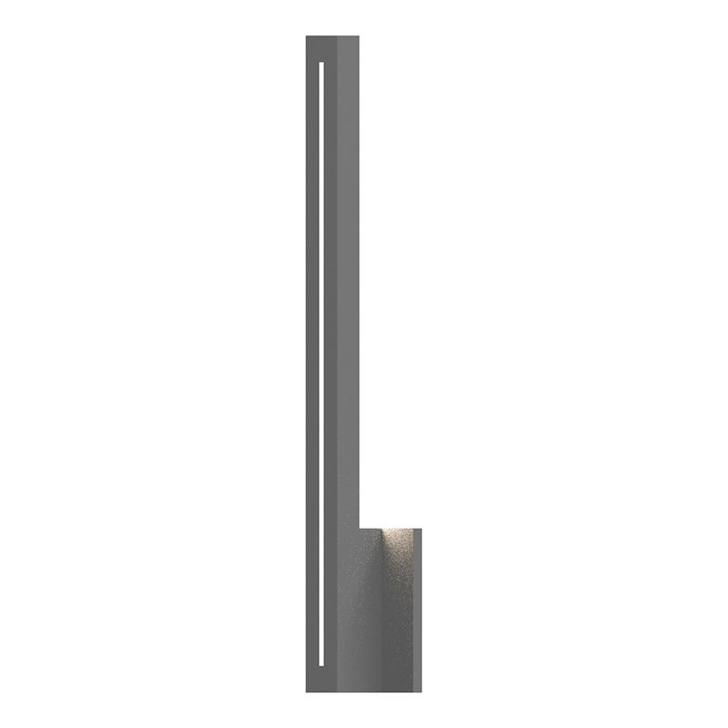 Sonneman Stripe 1 Light 24" LED Wall Sconce, Textured Gray - 7113-74-WL