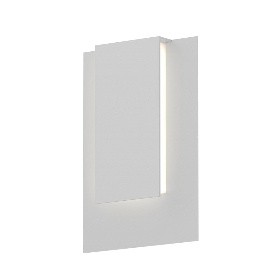 Sonneman Reveal 1 Light Short LED Wall Sconce, Textured White - 7264-98-WL