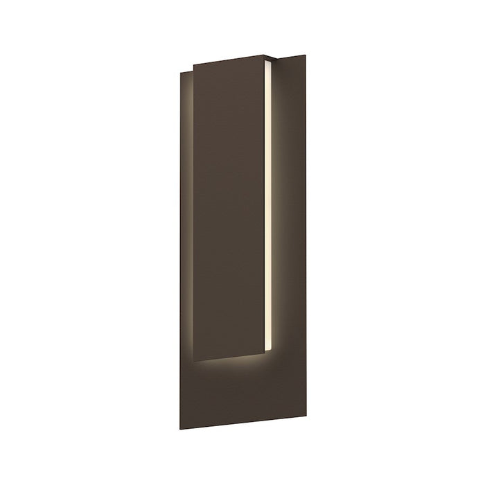 Sonneman Reveal 1 Light Tall LED Wall Sconce, Textured Bronze - 7265-72-WL