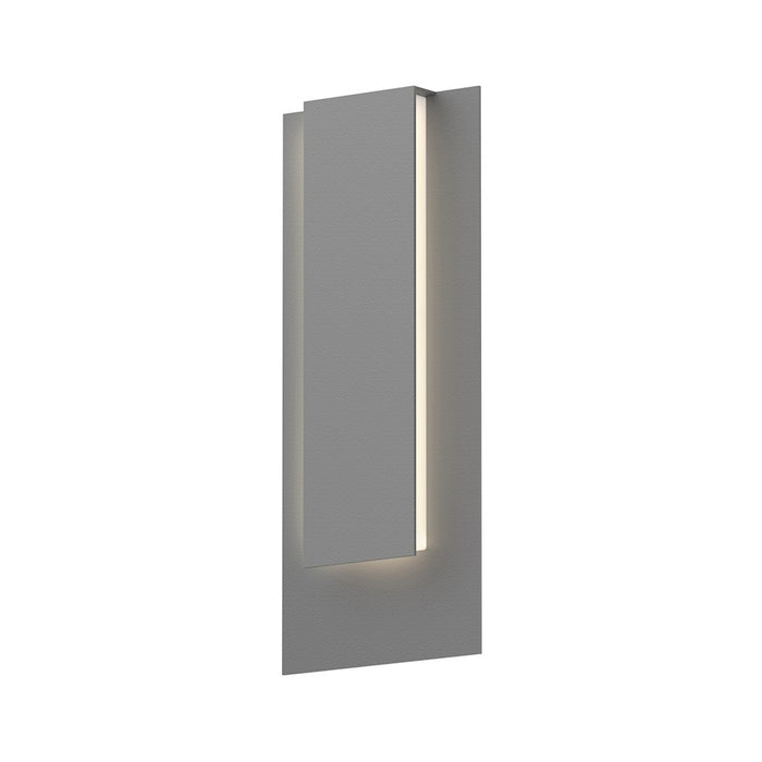 Sonneman Reveal 1 Light Tall LED Wall Sconce, Textured Gray - 7265-74-WL
