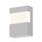Sonneman Band 1 Light 8" LED Wall Sconce, Textured White - 7280-98-WL