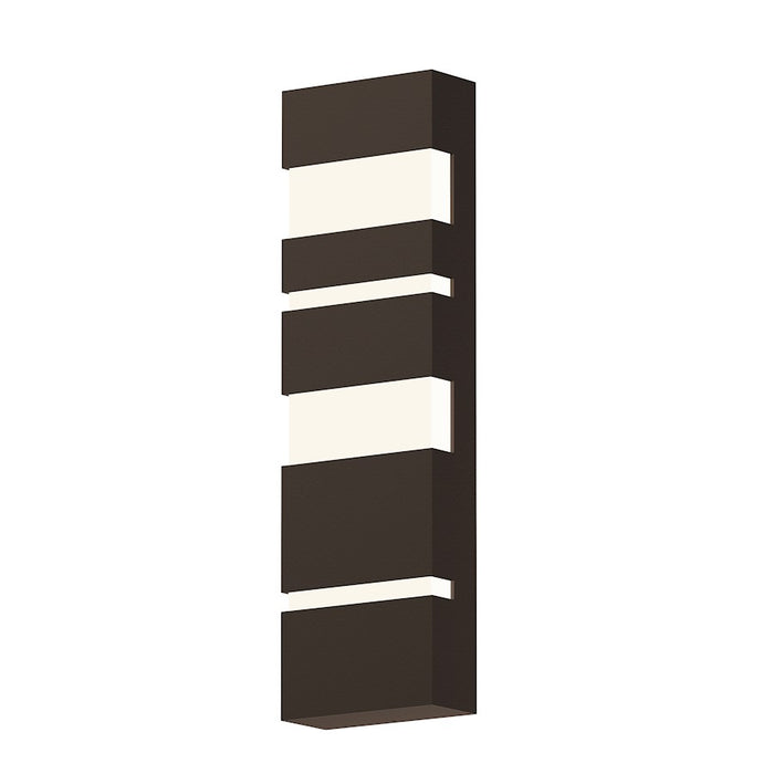 Sonneman Jazz Notes 1 Light 21" LED Wall Sconce, Textured Bronze - 7287-72-WL