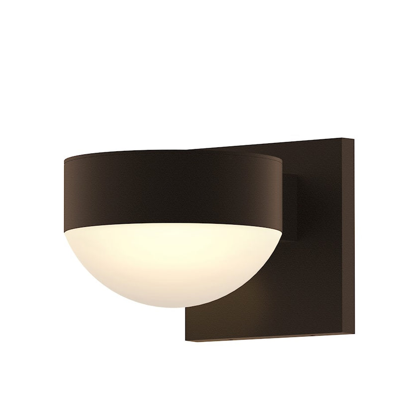Sonneman Reals 1-Lt 3" Outdoor Downlight LED Sconce/Bowl, BZ - 7300-PC-DL-72-WL
