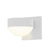 Sonneman Reals 1-Lt 3" Outdoor Downlight LED Sconce/Bowl, WH - 7300-PC-DL-98-WL