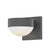 Sonneman Reals 2 Light 3" Up/Down LED Sconce, Gray/Dome Lens - 7302-PL-DL-74-WL