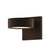 Sonneman Reals 2 Light Up/Down LED Sconce, BZ/Frosted - 7302-PL-PL-72-WL