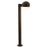 Sonneman Reals 1 Light 29" LED Bollard, Bronze/Dome Lens - 7305-DC-DL-72-WL