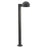 Sonneman Reals 1 Light 29" LED Bollard, Gray/Dome Caps/Plate - 7305-DC-PL-74-WL