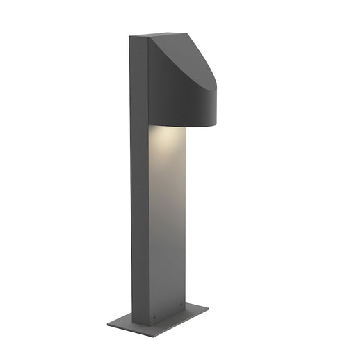 Sonneman Shear 1 Light 16" LED Bollard, Textured Gray - 7311-74-WL
