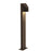 Sonneman Shear 1 Light 28" LED Bollard, Textured Bronze - 7313-72-WL
