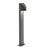 Sonneman Shear 1 Light 28" LED Bollard, Textured Gray - 7313-74-WL