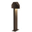 Sonneman Shear 2 Light 22" LED Double Bollard, Textured Bronze - 7316-72-WL