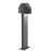 Sonneman Shear 2 Light 22" LED Double Bollard, Textured Gray - 7316-74-WL