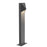 Sonneman Triform Compact 1 Light 22" LED Bollard, Textured Gray - 7322-74-WL