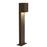 Sonneman Box 1 Light 22" LED Bollard, Textured Bronze - 7342-72-WL