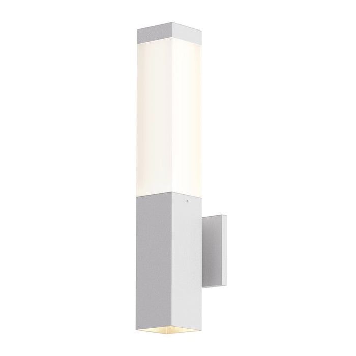 Sonneman Square Column 2 Light LED Wall Sconce, Textured White - 7380-98-WL