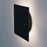 Sonneman LP Square Wall Sconce, Textured Black