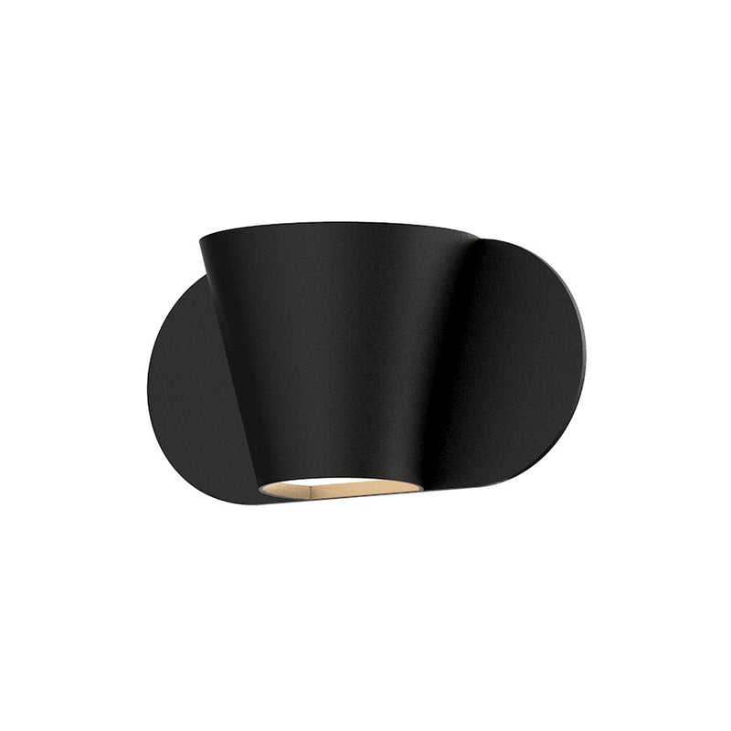 Sonneman Kaliko 2 Light Sconce, Aluminum/Textured Black - 7530-97