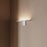 Sonneman Base Wall Sconce, Textured White/White