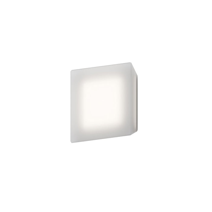 Sonneman Mist Square Wall Sconce, Clear/Clear - 7540-98W