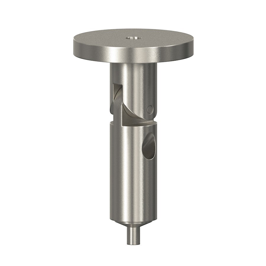 Sonneman Parts Sloped Ceiling Adapter, Satin Nickel - HDW-003-13