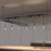 Sonneman Suspenders 2-Bar In-Line 36" Linear Pendant, Satin Black
